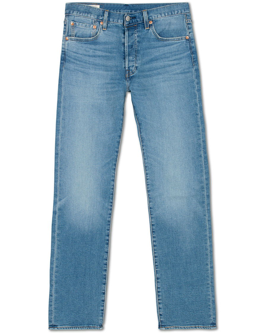 Herr | Jeans | Levi's | 501 Original Fit Stretch Ironwood Overt Jeans Blue