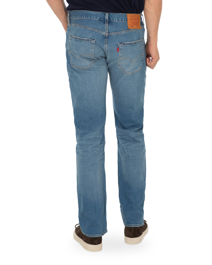Herr | Jeans | Levi's | 501 Original Fit Stretch Ironwood Overt Jeans Blue
