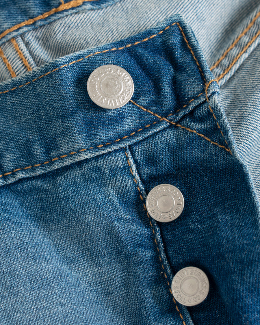 Herr | Jeans | Levi's | 501 Original Fit Stretch Ironwood Overt Jeans Blue