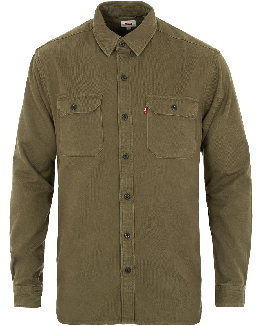 Herr | Skjortor | Levi's | Jackson Worker Overshirt Olive Night