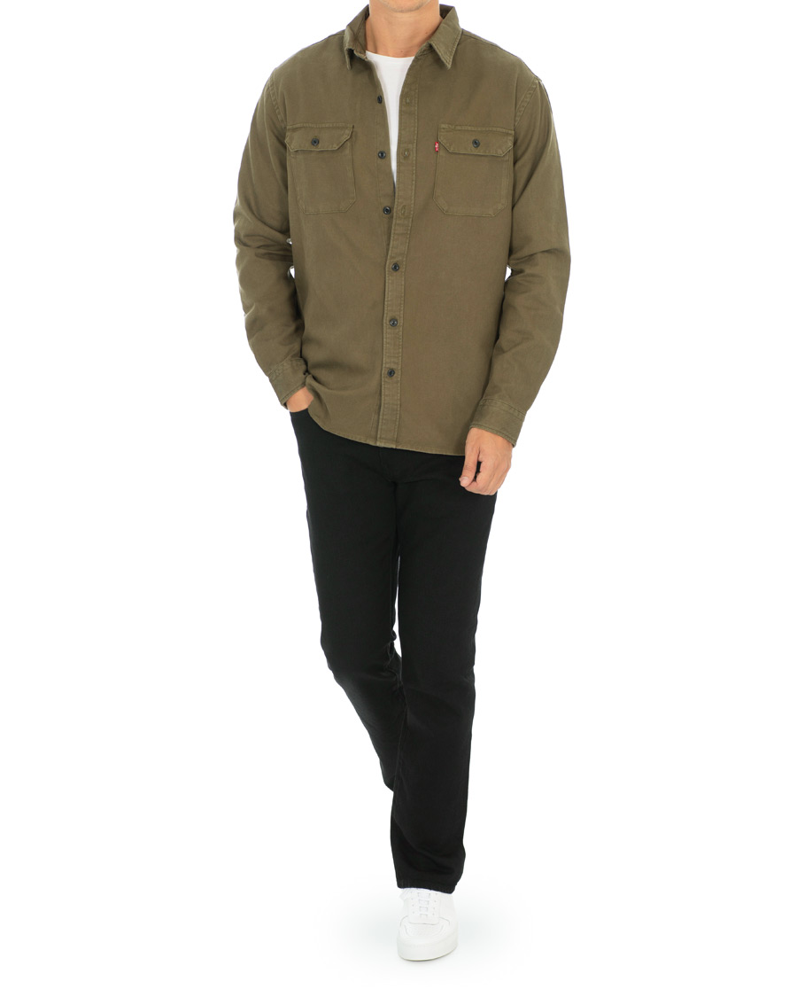 Herr | Skjortor | Levi's | Jackson Worker Overshirt Olive Night