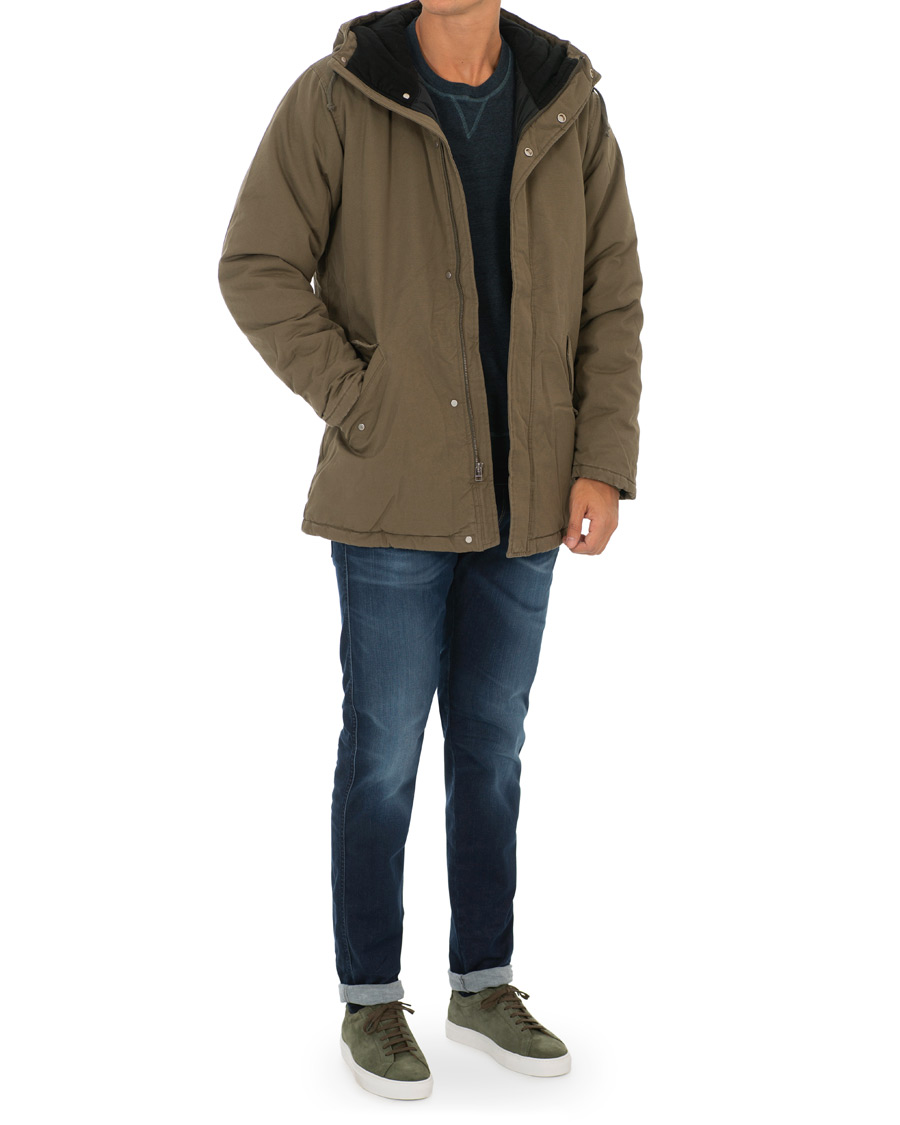 Herr | Jackor | Levi's | Thermore Padded Parka Olive Night