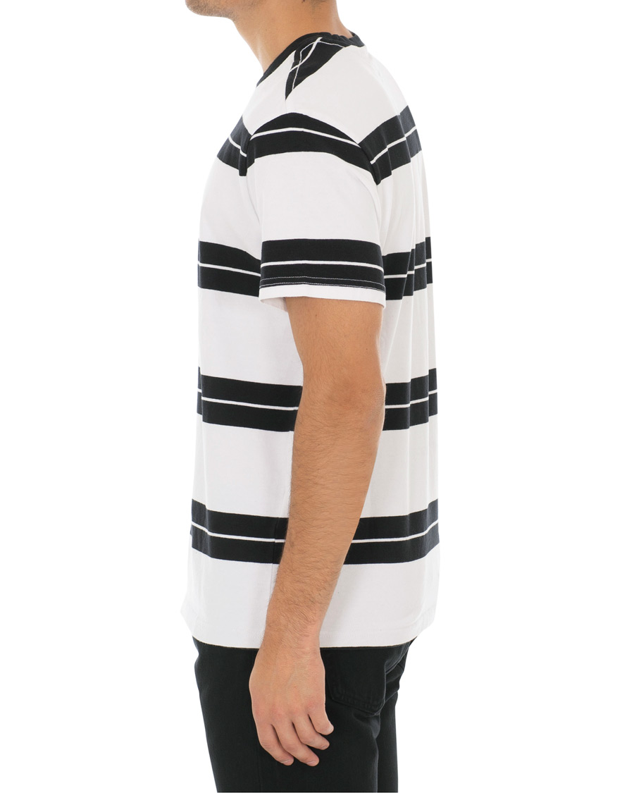 Herr | T-Shirts | Levi's | Baby Tab Stripe Tee Black/White