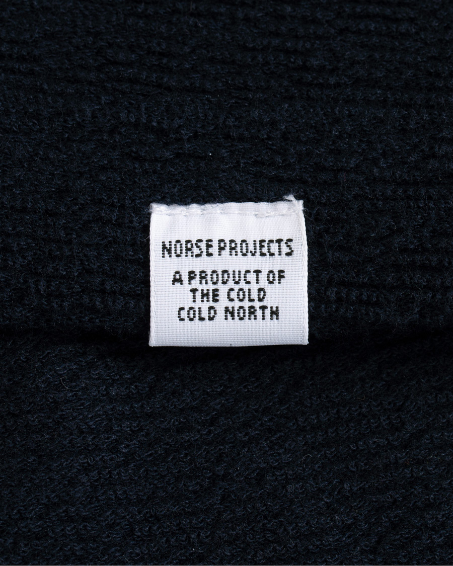 Herr | T-Shirts | Norse Projects | Johannes Texture Short Sleeve T-Shirt Dark Navy