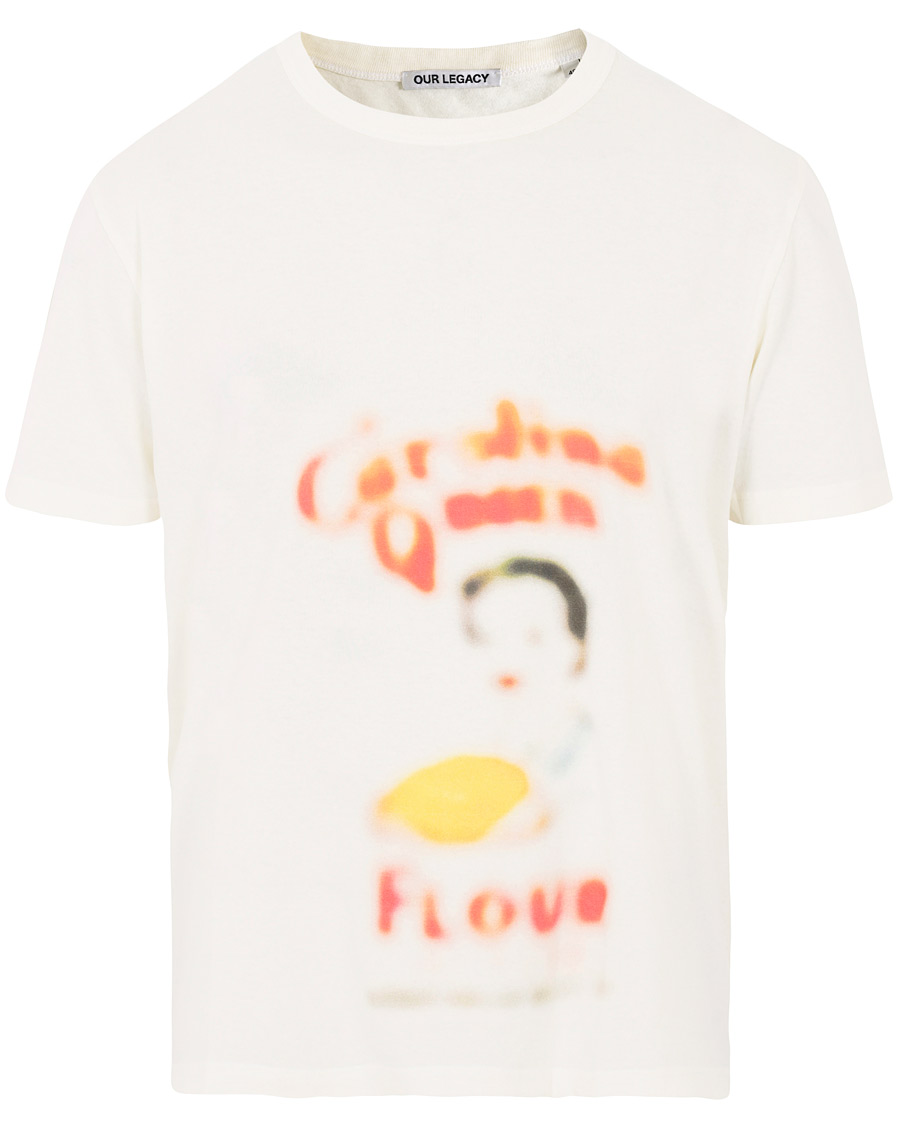 Herr | T-Shirts | Our Legacy | New Box T-shirt Flour Print