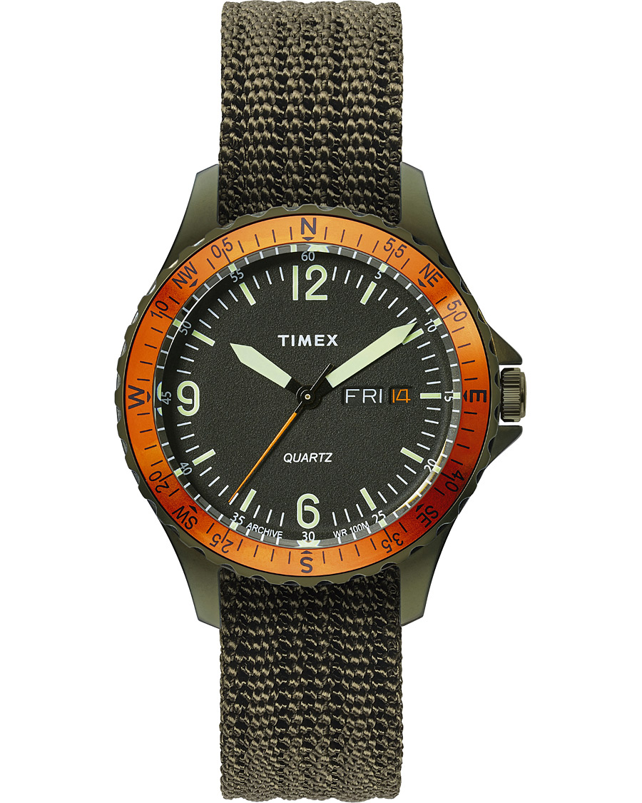 Herr | Timex Navi Land 38mm Green/Dark Green Dial | Timex | Navi Land 38mm Green/Dark Green Dial