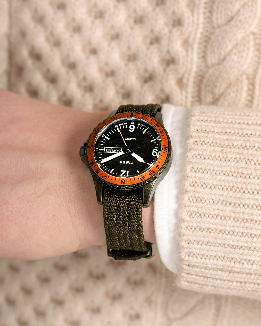 Herr | Timex Navi Land 38mm Green/Dark Green Dial | Timex | Navi Land 38mm Green/Dark Green Dial