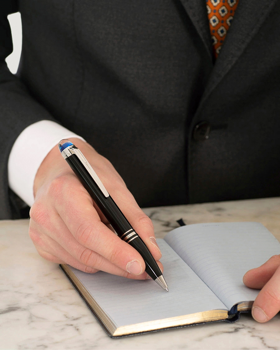 Herr | Pennor | Montblanc | Starwalker Resin Ballpoint Pen Black