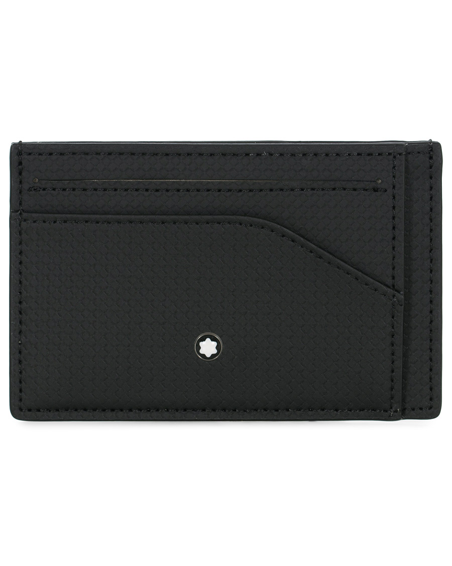 Herr | Montblanc Extreme 2.0 Pocket Holder 6cc Carbon Leather Black | Montblanc | Extreme 2.0 Pocket Holder 6cc Carbon Leather Black