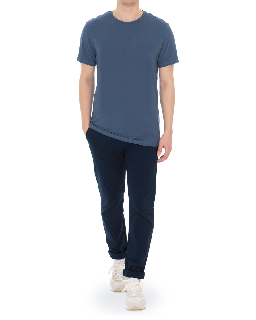 Herr | T-Shirts | Bread & Boxers | Crew Neck Tee Sky Blue