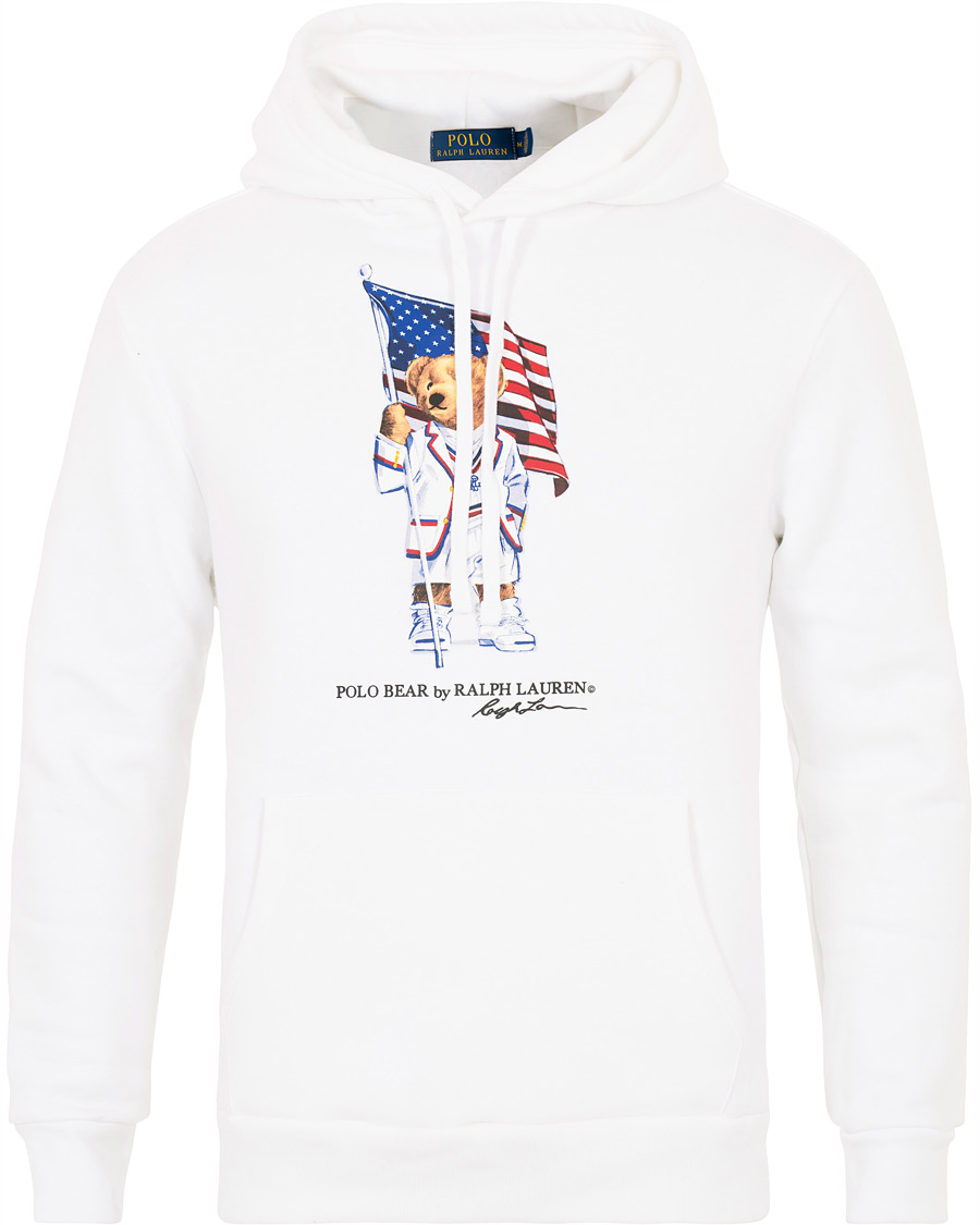 Herr | Tröjor | Polo Ralph Lauren | Chariots Of Fire Bear Hoodie White