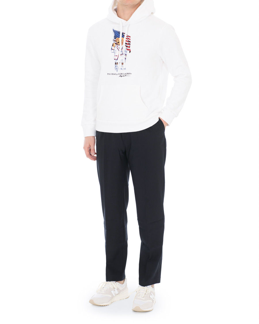 Herr | Tröjor | Polo Ralph Lauren | Chariots Of Fire Bear Hoodie White