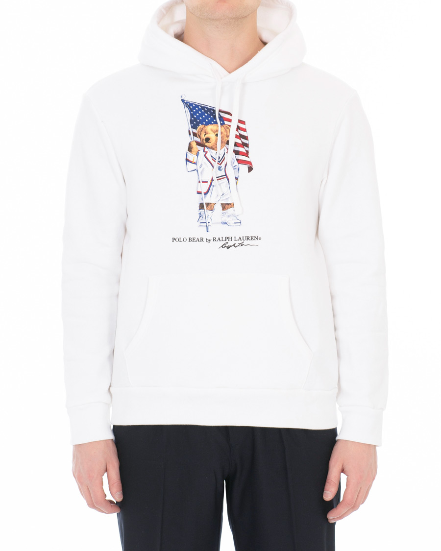 Herr | Tröjor | Polo Ralph Lauren | Chariots Of Fire Bear Hoodie White