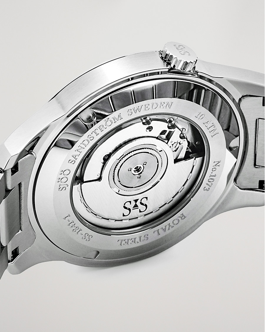 Herr | Sjöö Sandström Royal Steel Classic 41mm Blue and Steel | Sjöö Sandström | Royal Steel Classic 41mm Blue and Steel