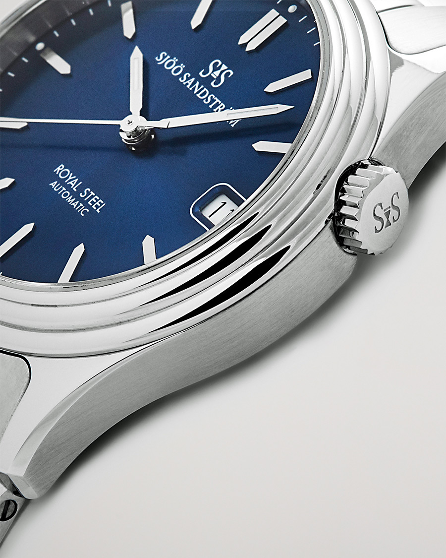 Herr | Sjöö Sandström Royal Steel Classic 36mm Blue and Steel | Sjöö Sandström | Royal Steel Classic 36mm Blue and Steel