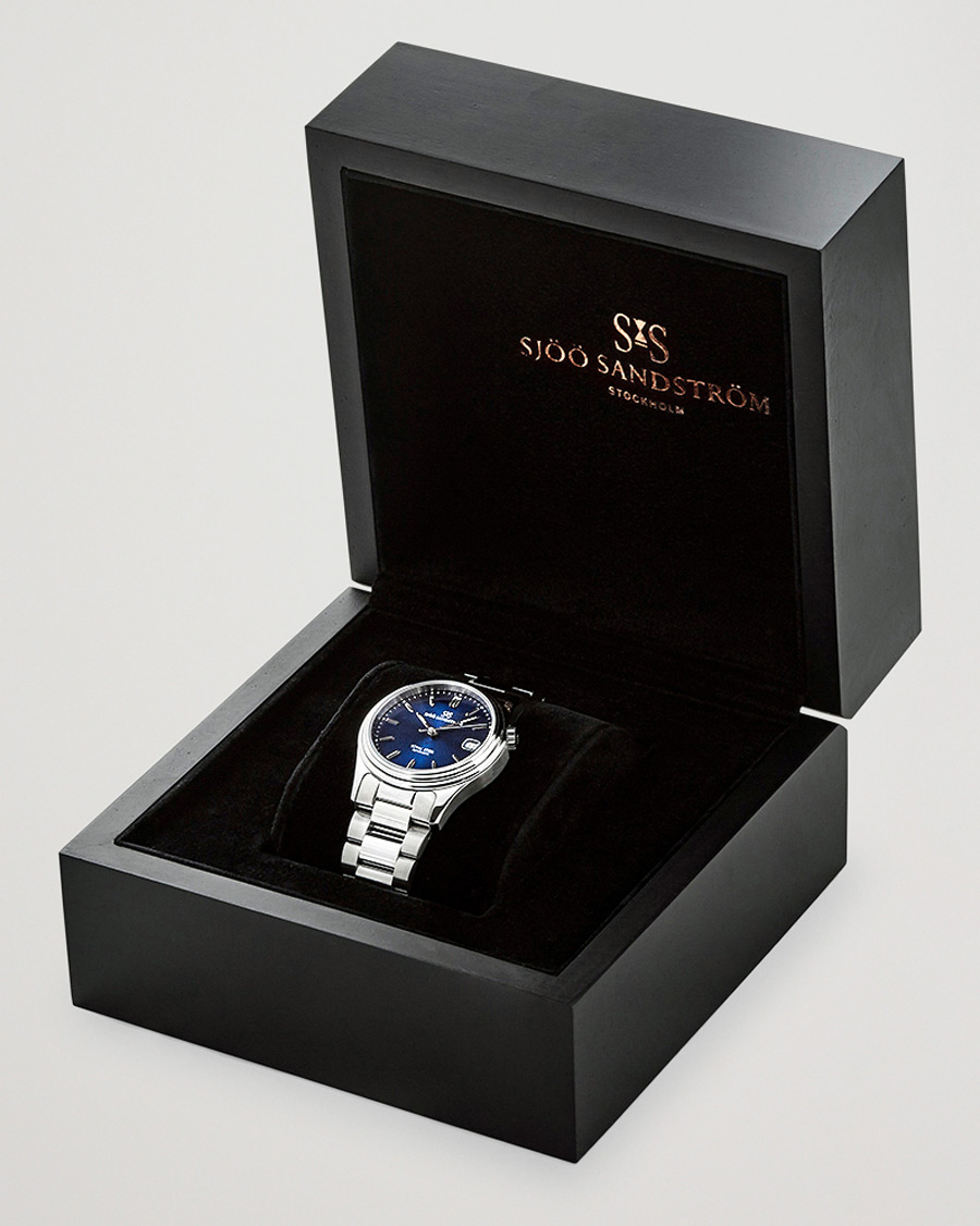 Herr | Sjöö Sandström Royal Steel Classic 36mm Blue and Steel | Sjöö Sandström | Royal Steel Classic 36mm Blue and Steel