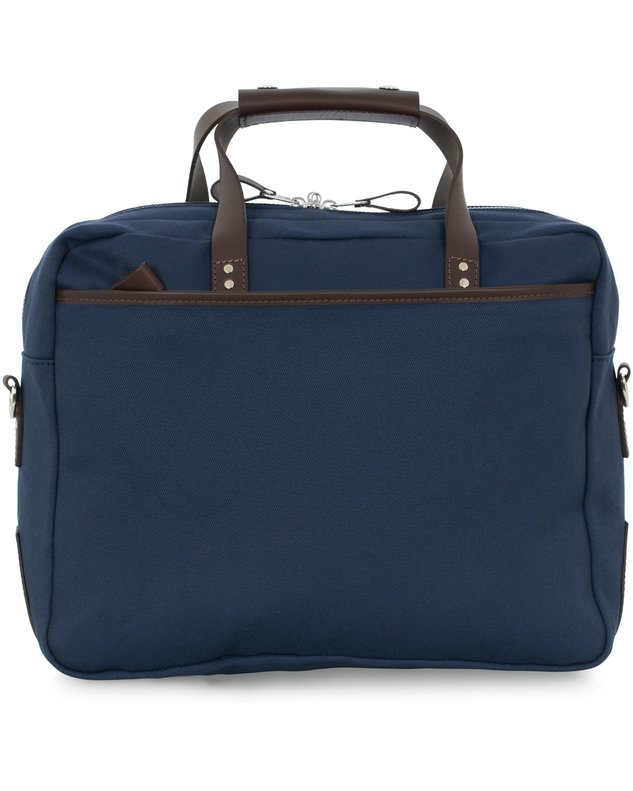 Herr | Chapman Bags Wye Work Canvas Briefcase Navy | Chapman Bags | Wye Work Canvas Briefcase Navy