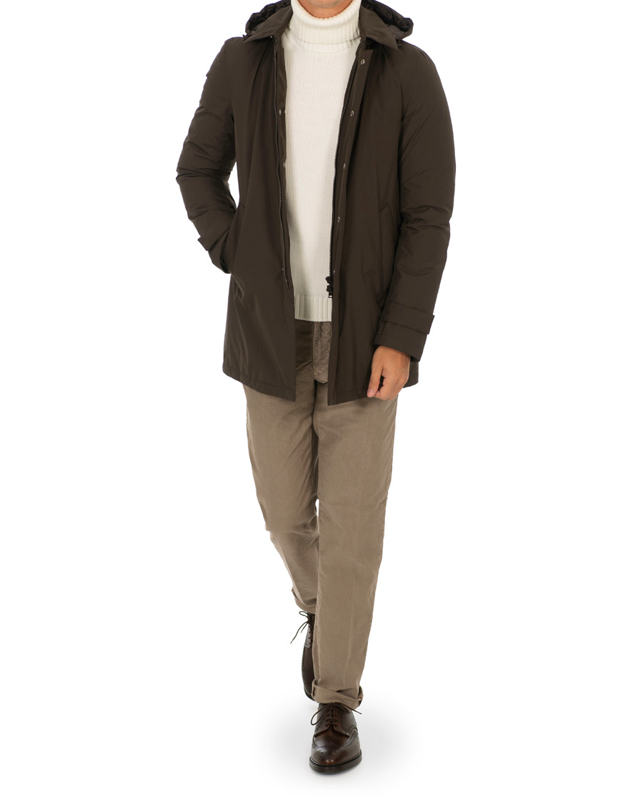 Herr | Jackor | Herno | Laminar Padded Coat Brown