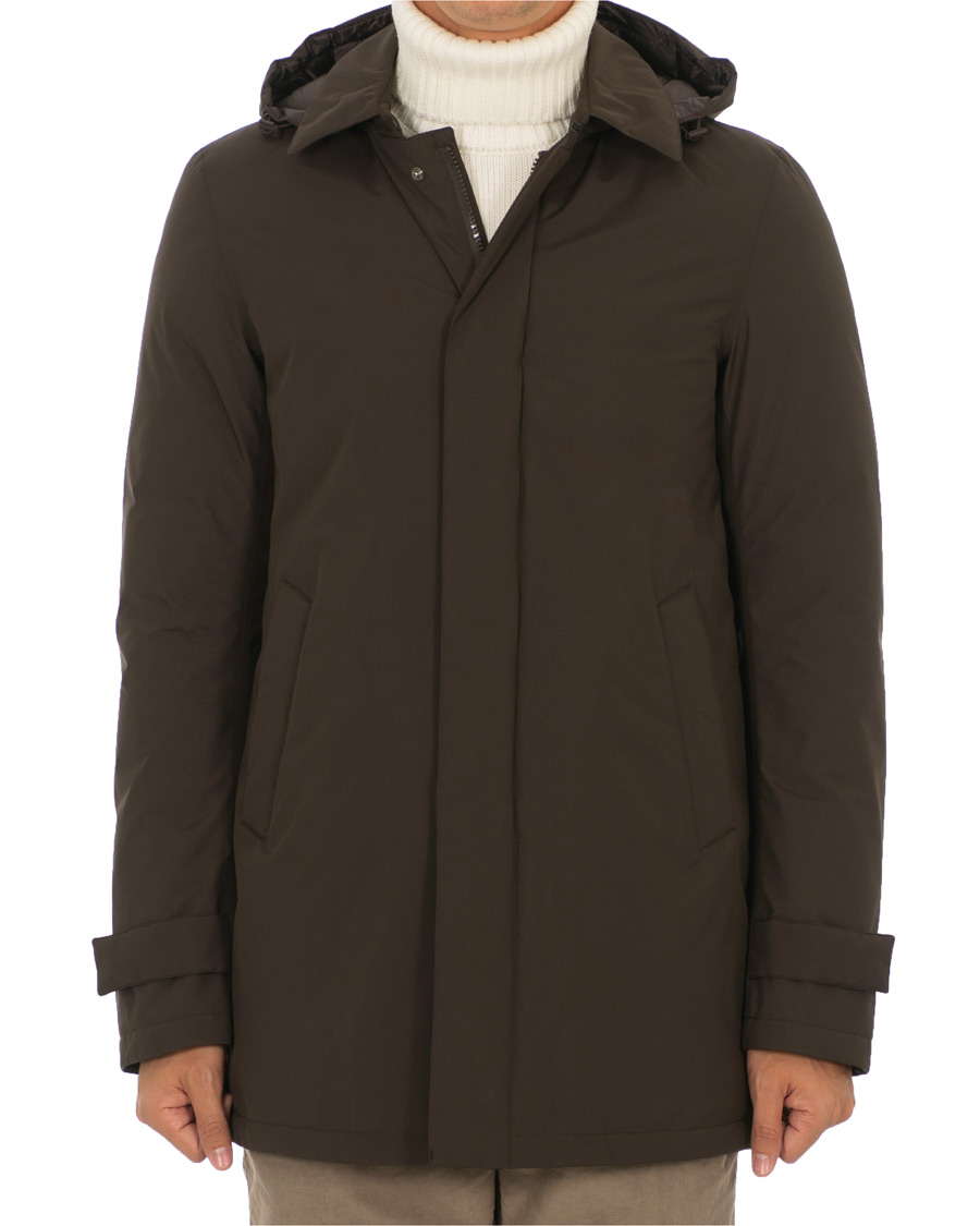 Herr | Jackor | Herno | Laminar Padded Coat Brown