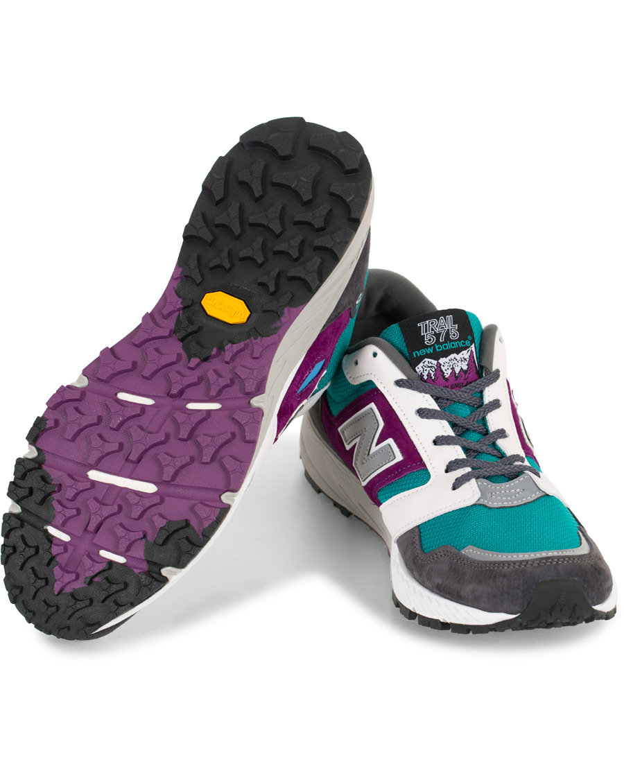 Herr | New Balance Trail 575 Sneaker Grey/Green | New Balance | Trail 575 Sneaker Grey/Green