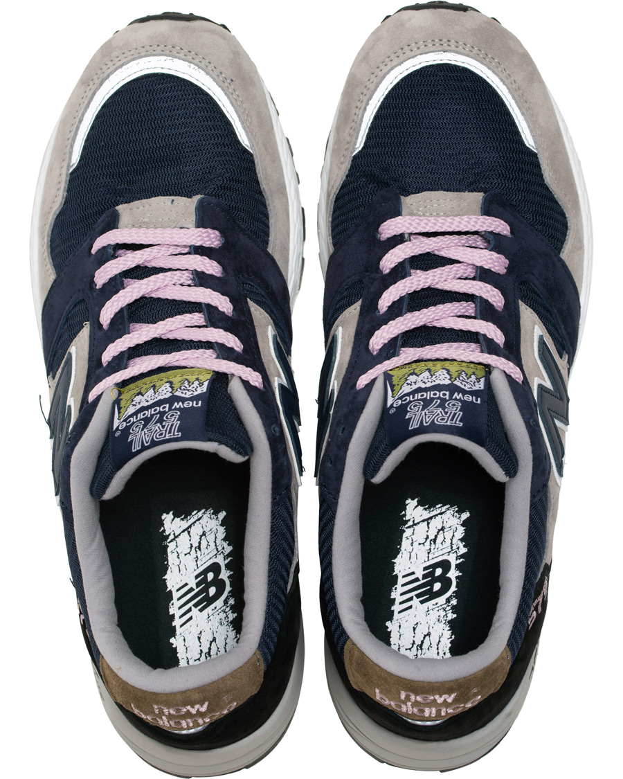 Herr | New Balance Trail 575 Sneaker Grey/Navy | New Balance | Trail 575 Sneaker Grey/Navy