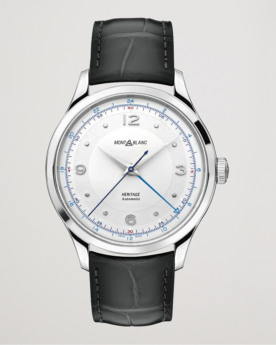 Herr | Montblanc Heritage Steel Automatic 40mm Silver Dial | Montblanc | Heritage Steel Automatic 40mm Silver Dial