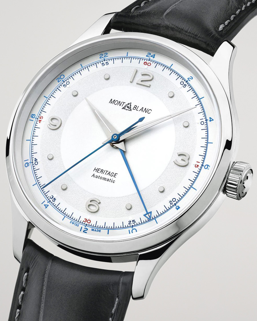 Herr | Montblanc Heritage Steel Automatic 40mm Silver Dial | Montblanc | Heritage Steel Automatic 40mm Silver Dial
