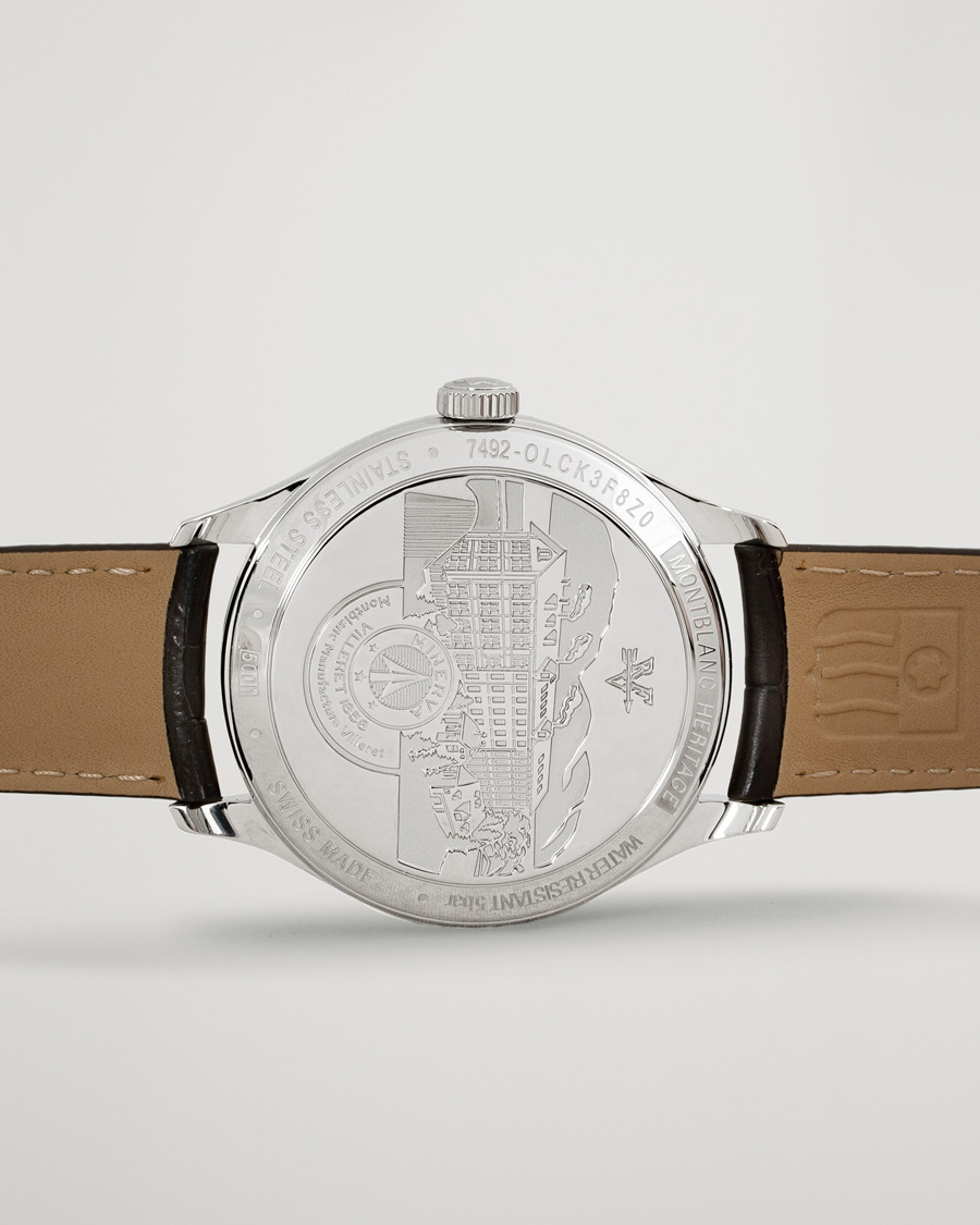 Herr | Montblanc Heritage Steel Automatic 40mm Silver Dial | Montblanc | Heritage Steel Automatic 40mm Silver Dial