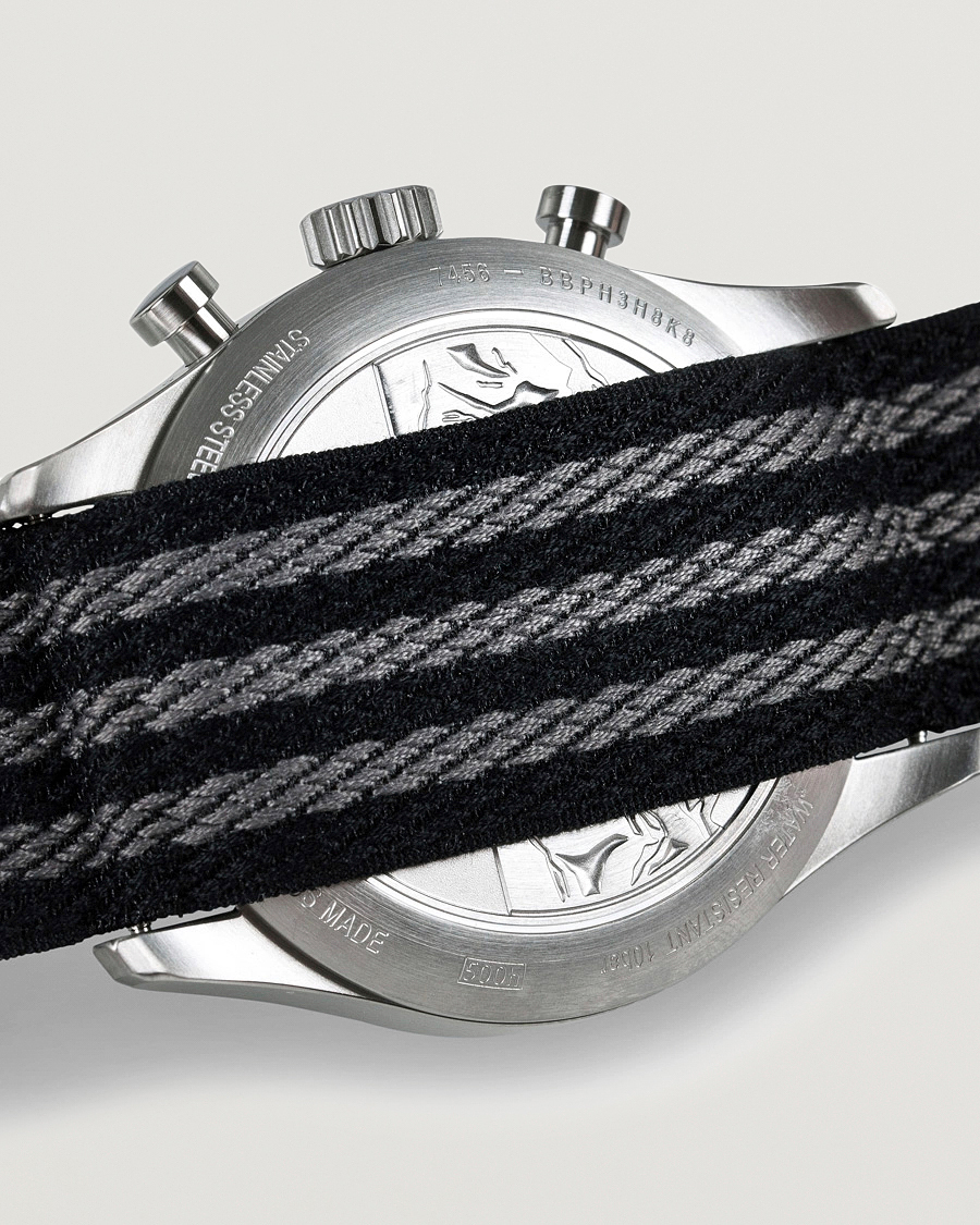 Herr | Montblanc 1858 Steel Automatic Chronograph 42mm Black Dial | Montblanc | 1858 Steel Automatic Chronograph 42mm Black Dial
