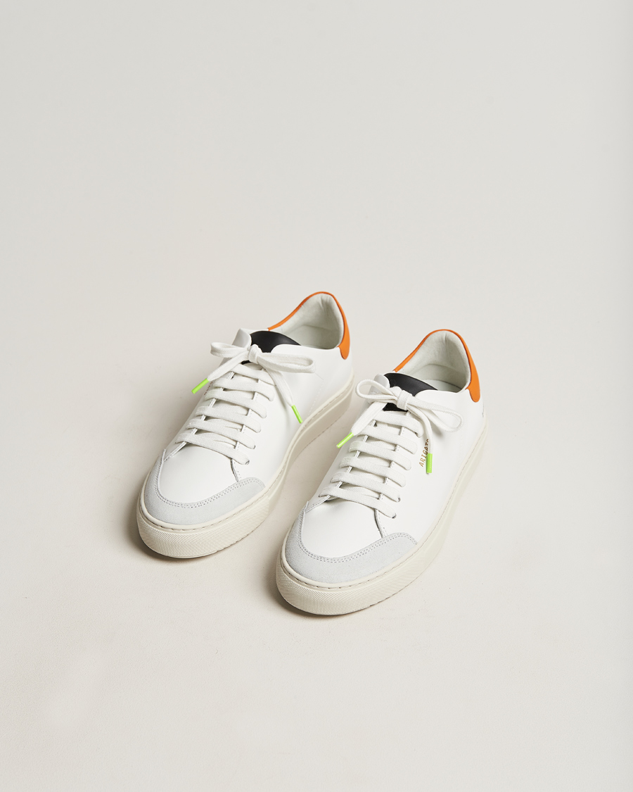 Herr | Skor | Axel Arigato | Clean 90 Triple Sneaker White/Orange