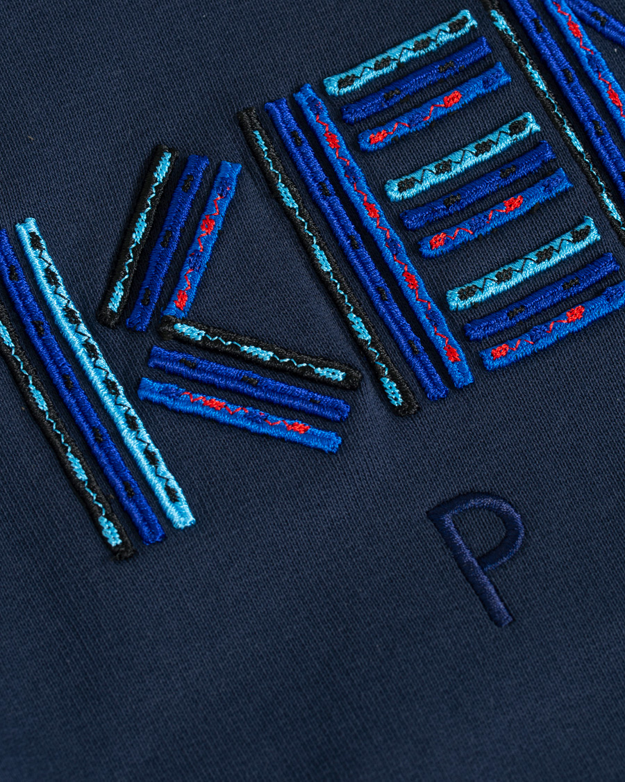 Herr | Tröjor | KENZO | Paris Cords Hoodie Navy