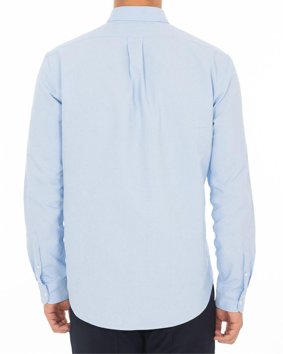 Herr | Skjortor | KENZO | Slim Fit Oxford Shirt Light Blue
