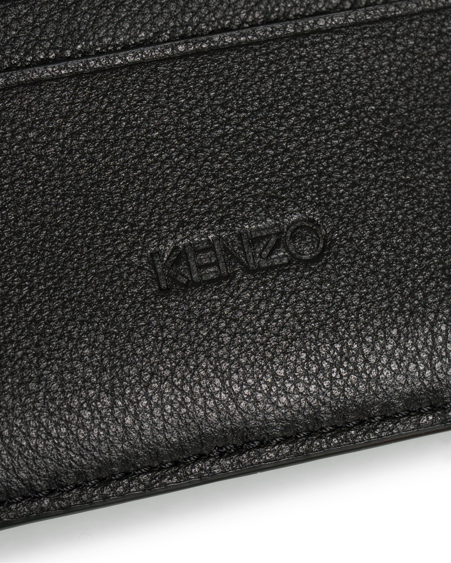 Herr | KENZO Fold Wallet Black | KENZO | Fold Wallet Black