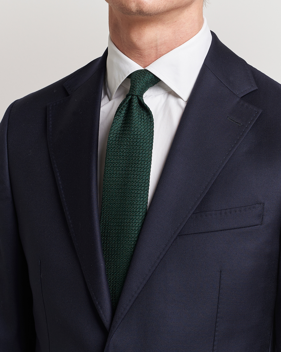 Herr |  |  | Amanda Christensen Silk Grenadine 8 cm Tie Green