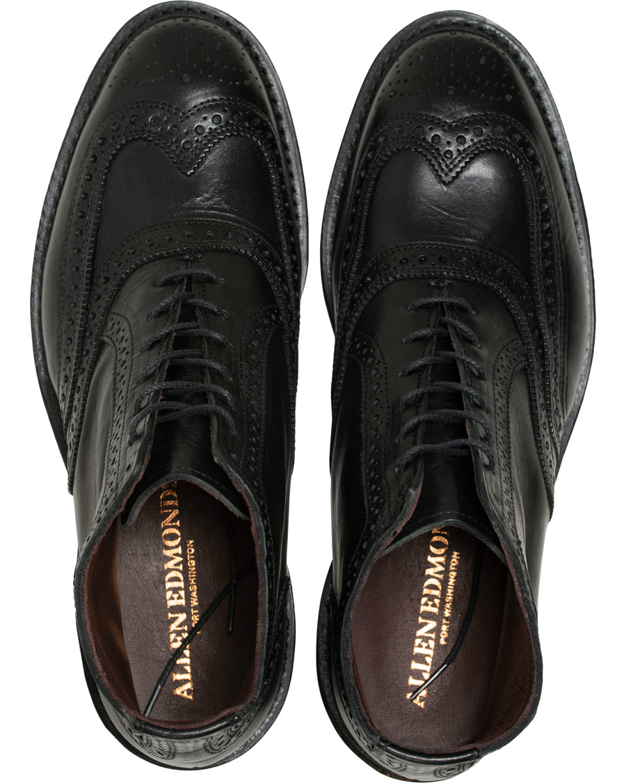 Herr | Allen Edmonds Stirling Leather Boots Black | Allen Edmonds | Stirling Leather Boots Black