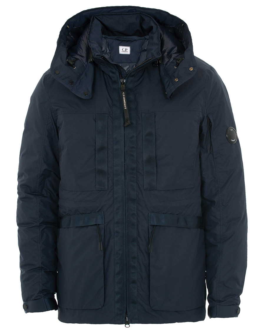Herr | Jackor | C.P. Company | Micro M Water Resistant Padded Jacket Navy