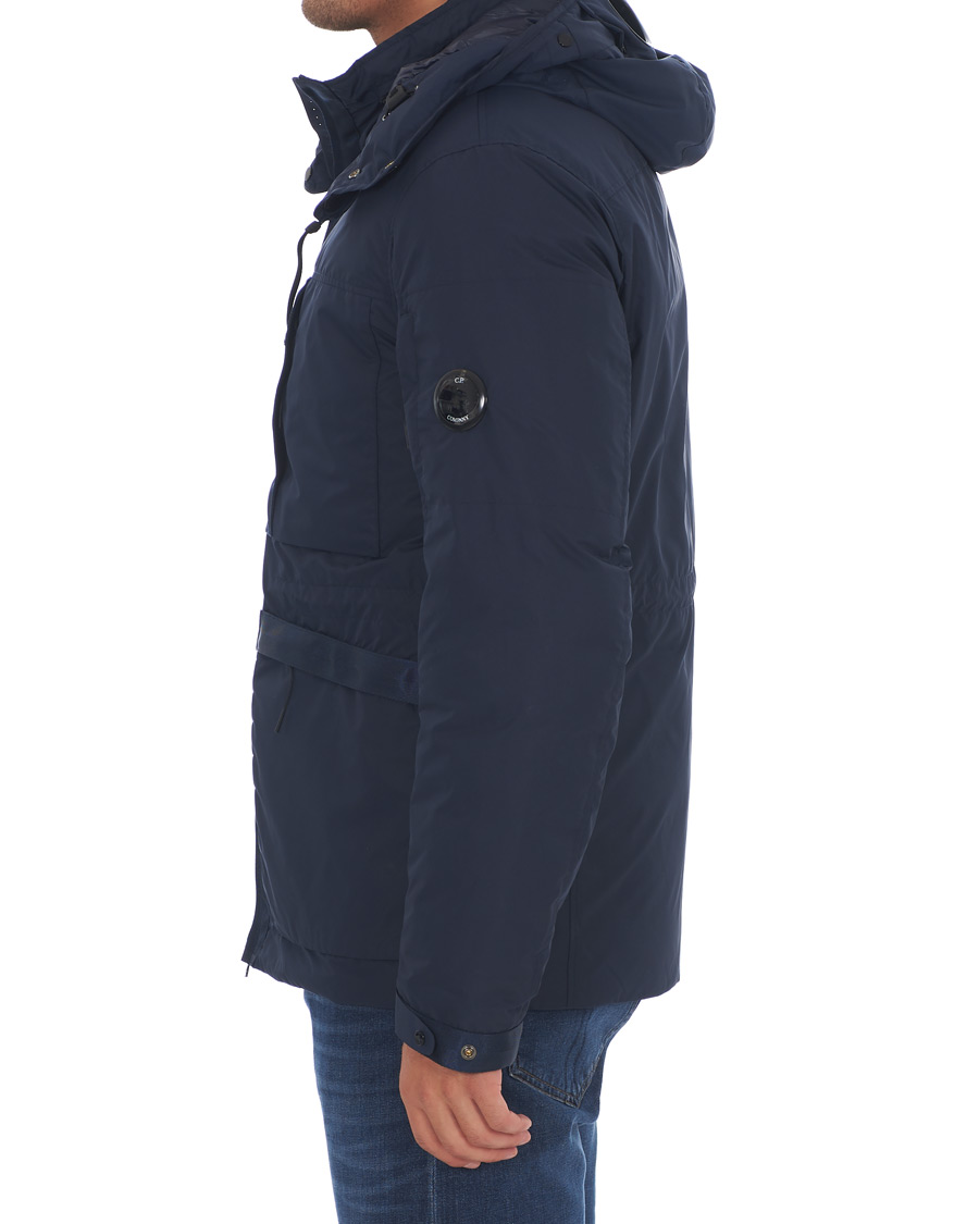 Herr | Jackor | C.P. Company | Micro M Water Resistant Padded Jacket Navy