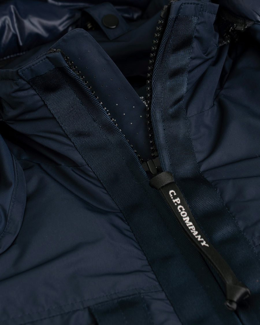 Herr | Jackor | C.P. Company | Micro M Water Resistant Padded Jacket Navy