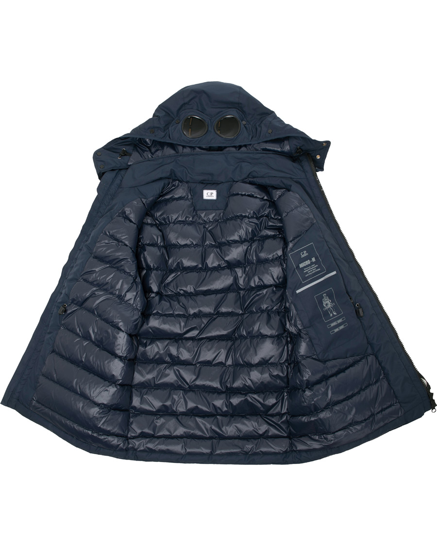 Herr | Jackor | C.P. Company | Micro M Water Resistant Padded Jacket Navy