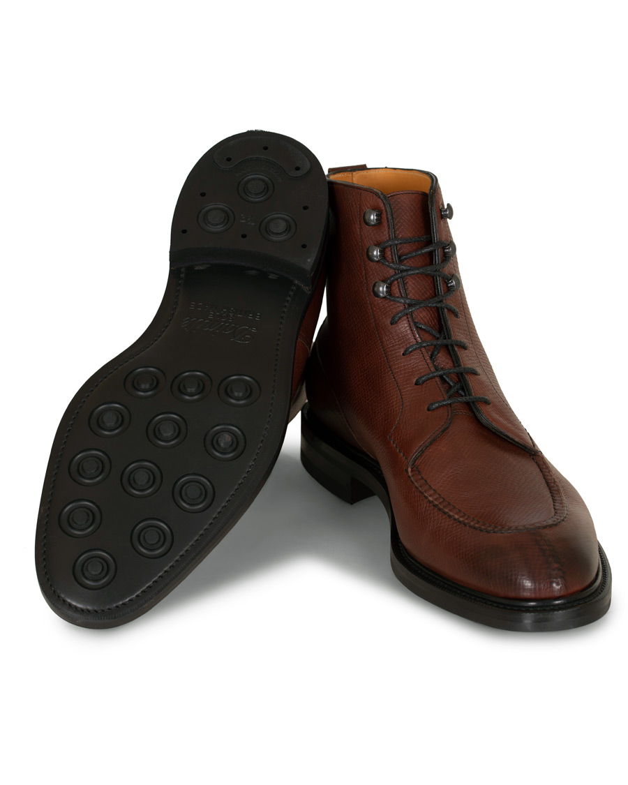 Herr | Edward Green Cranleigh Split Toe Boot Burgundy Calf | Edward Green | Cranleigh Split Toe Boot Burgundy Calf