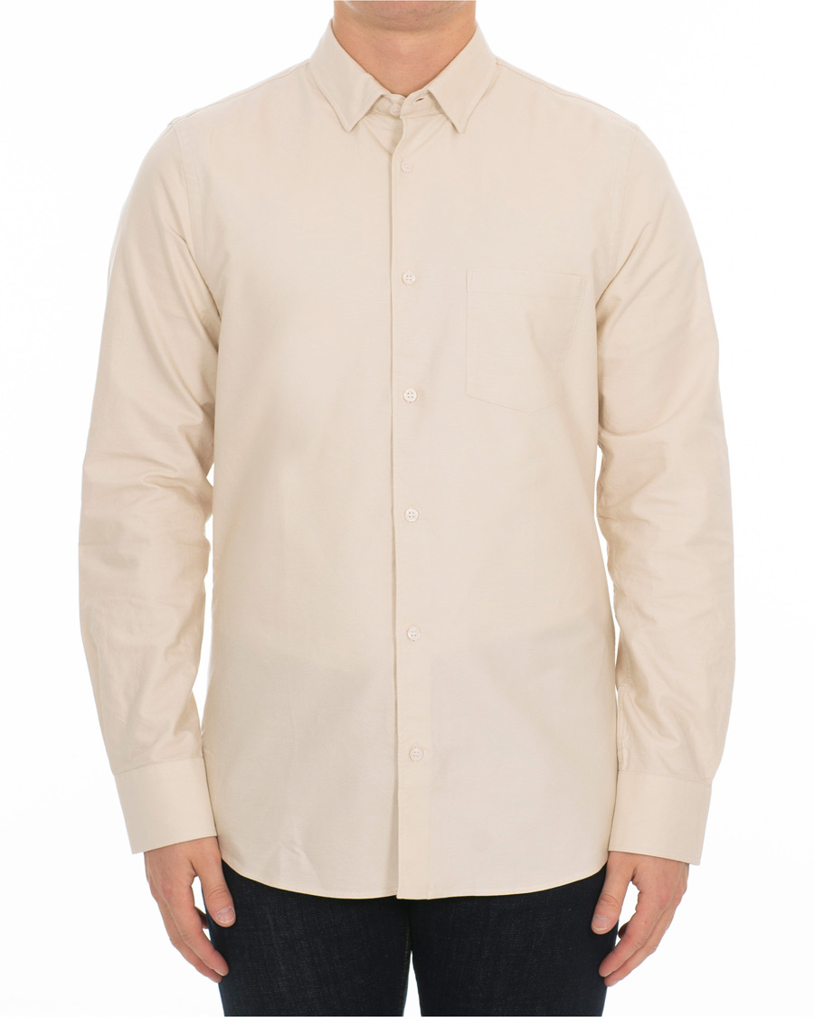 Herr | Skjortor | Filippa K | Tim Oxford Shirt Bisque