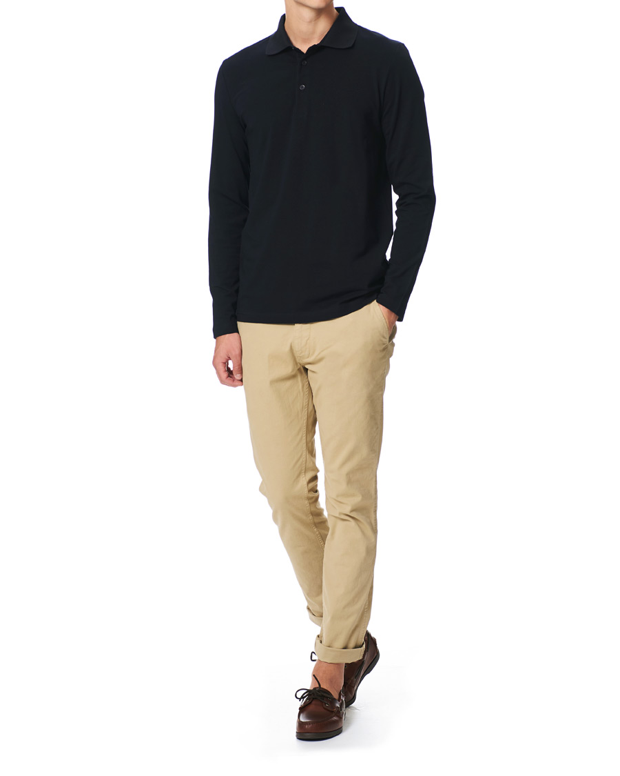 Herr | Tröjor | Filippa K | Luke Lycra Poloshirt Navy