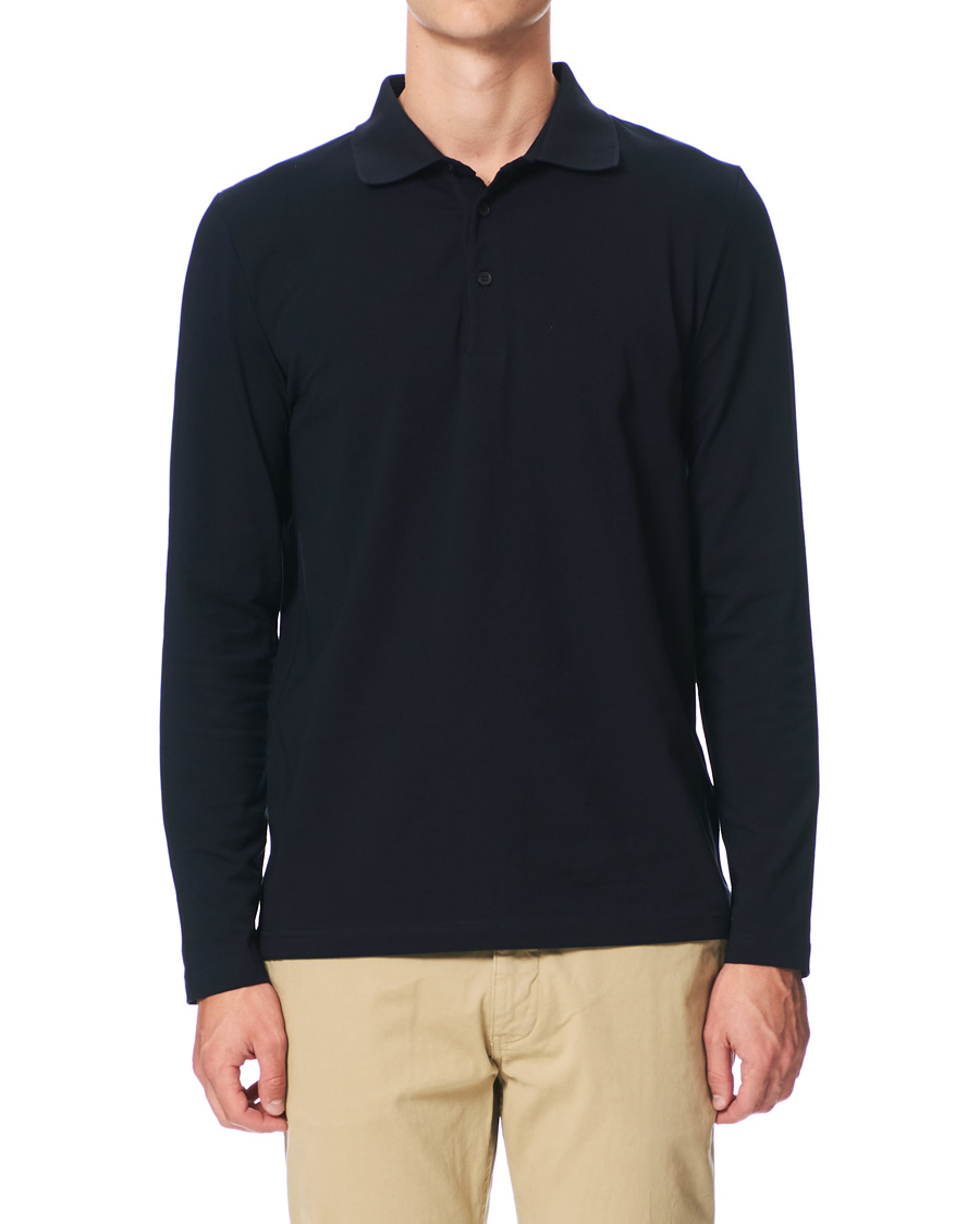 Herr | Tröjor | Filippa K | Luke Lycra Poloshirt Navy