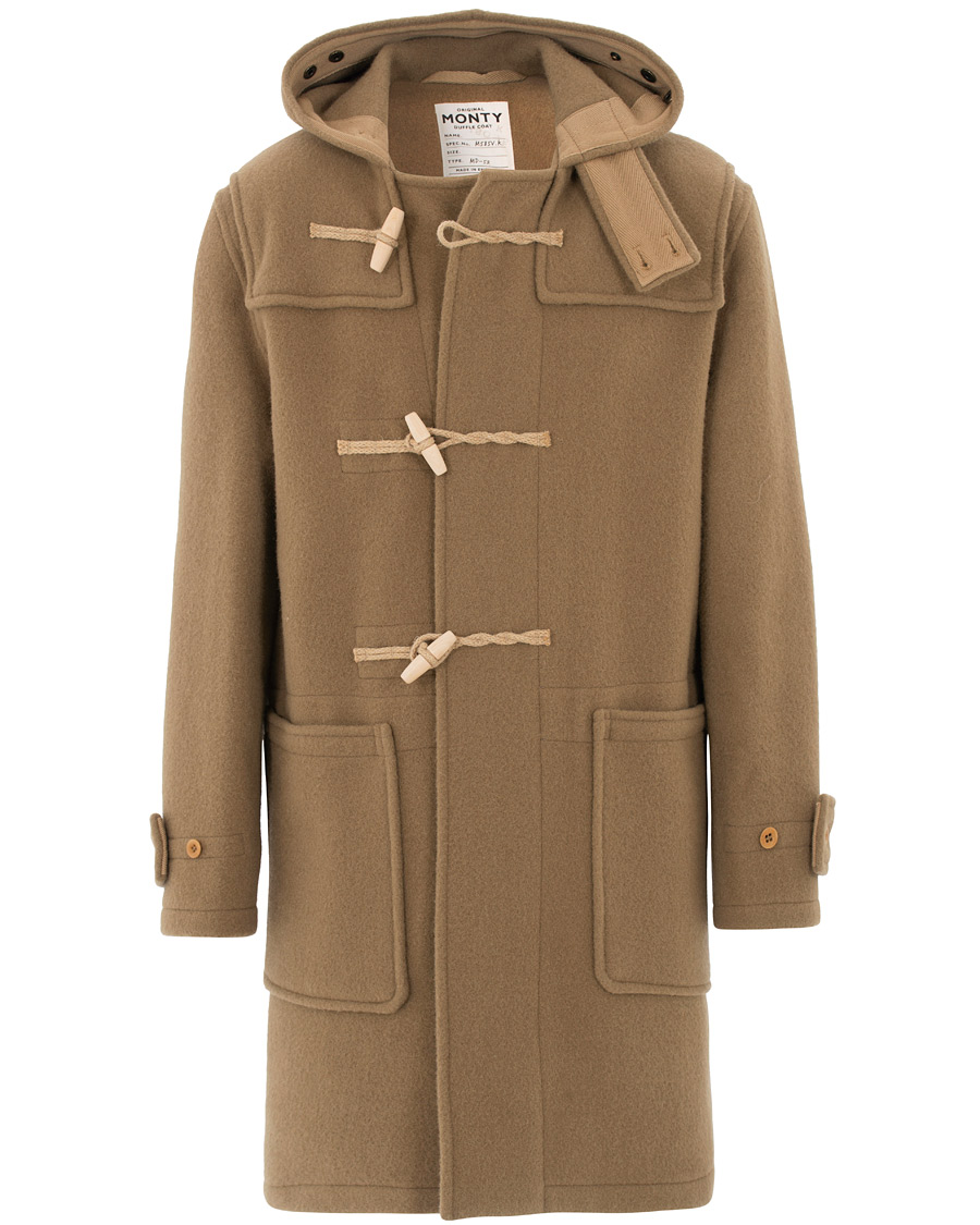 Herr | Jackor | Gloverall | 575 Monty Original Duffle Coat Camel