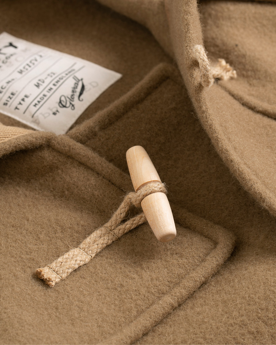 Herr | Jackor | Gloverall | 575 Monty Original Duffle Coat Camel