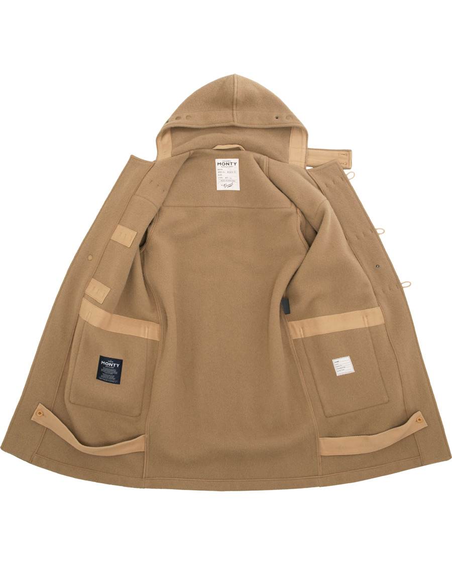 Herr | Jackor | Gloverall | 575 Monty Original Duffle Coat Camel