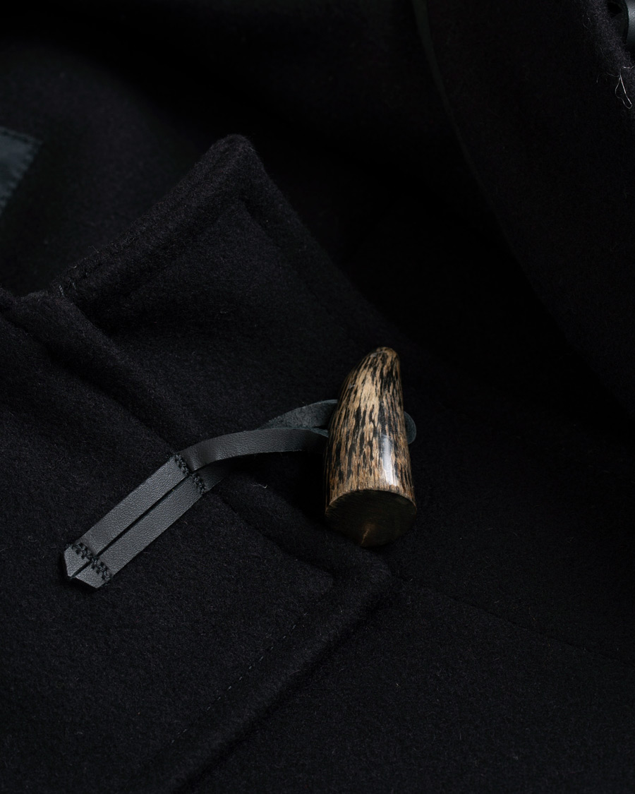Herr | Jackor | Gloverall | Mens Mid Length Duffle Navy