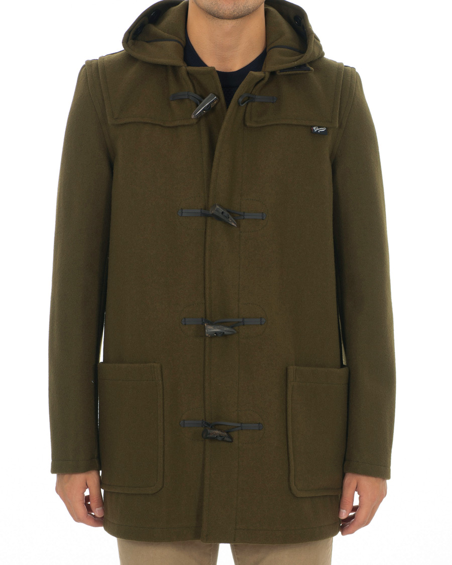 Herr | Jackor | Gloverall | Mens Mid Length Duffle Loden