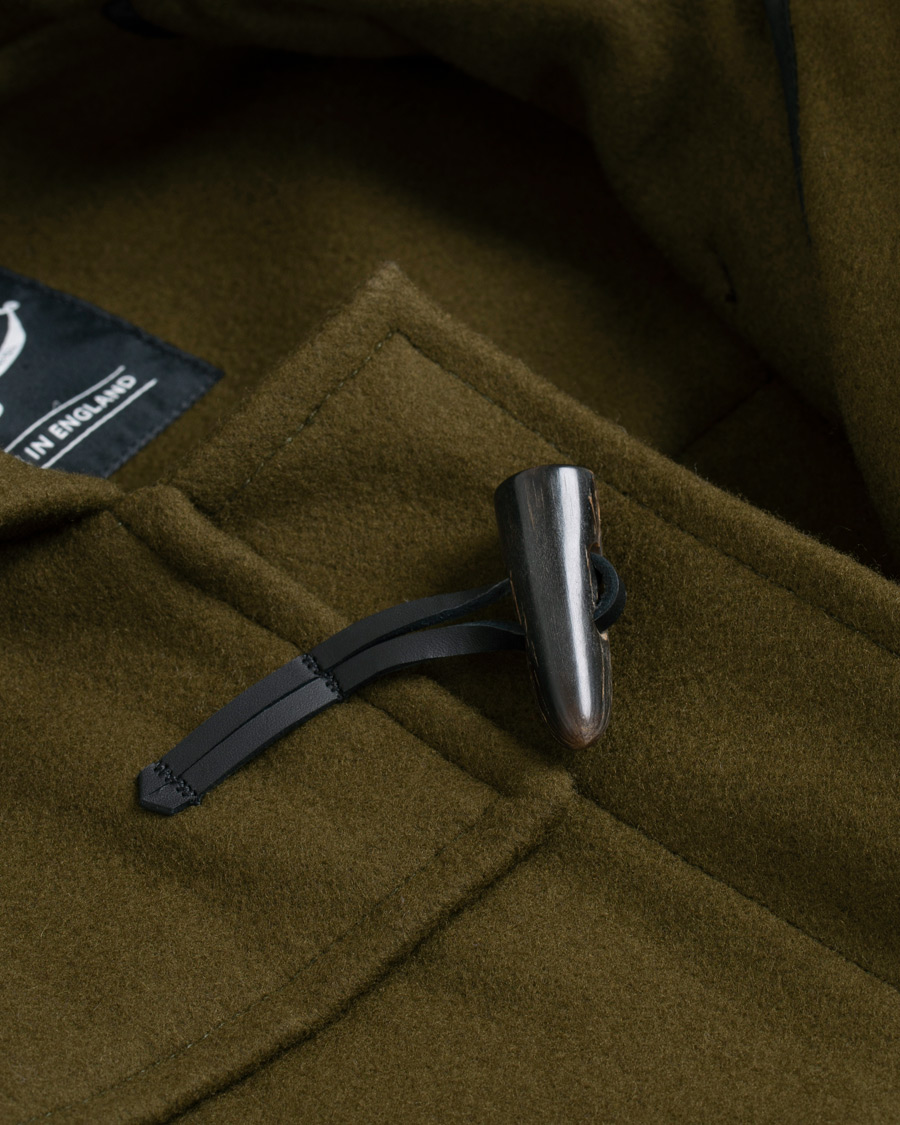 Herr | Jackor | Gloverall | Mens Mid Length Duffle Loden