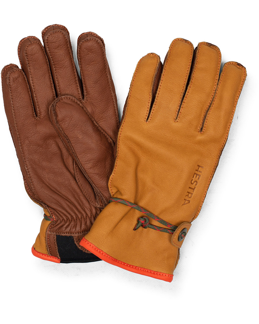 Herr | Hestra Wakayama Leather Ski Glove Cognac/Brown | Hestra | Wakayama Leather Ski Glove Cognac/Brown